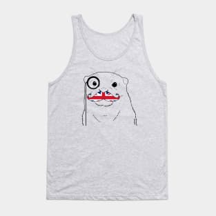 Mustache Flag UK Tank Top